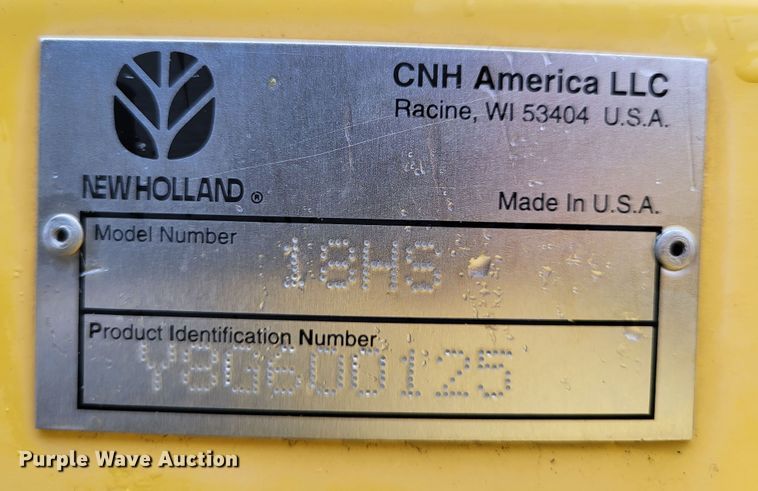 image for item DO3563 New Holland 1475  swather / windrower