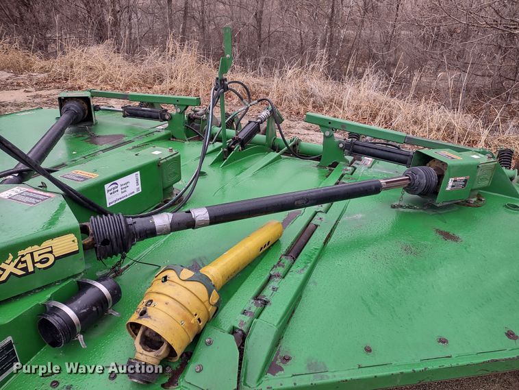 image for item DR8272 John Deere HX15  batwing rotary mower