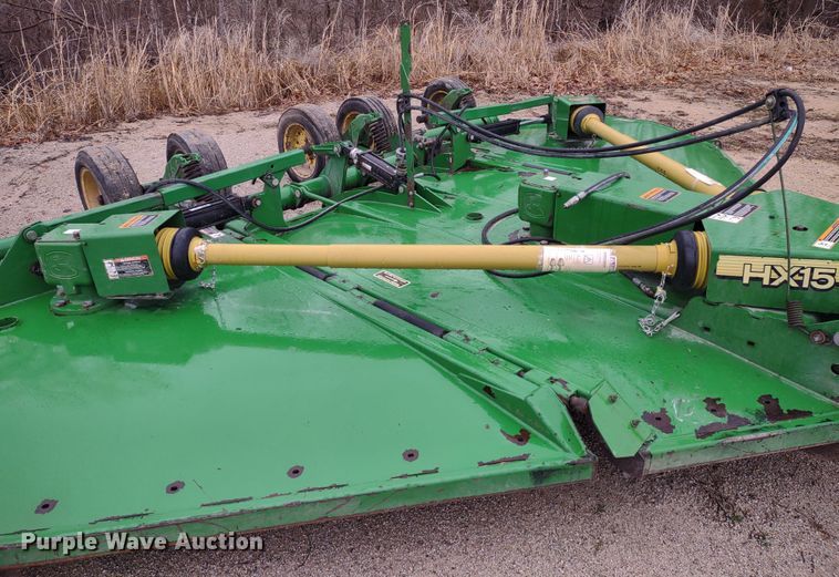 image for item DR8273 John Deere HX15  batwing rotary mower