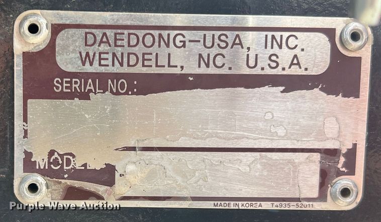 image for item DS2843 Kioti CK3510  MFWD tractor