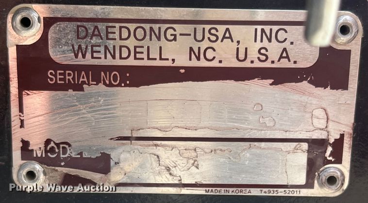 image for item DS2843 Kioti CK3510  MFWD tractor