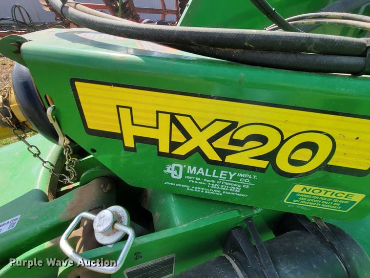 image for item HG9430 John Deere HX20  batwing rotary mower