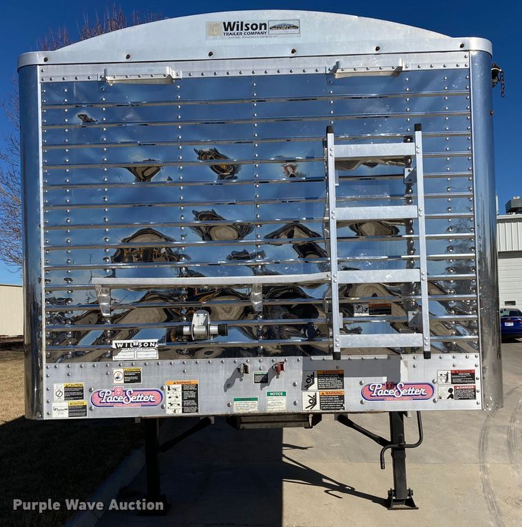 image for item HN9813 2009 Wilson DWH-501 PaceSetter  Ag Hopper grain trailer