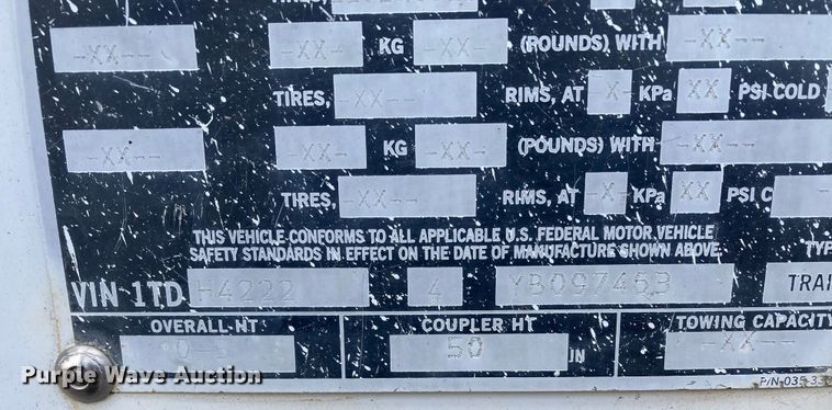 image for item HN9818 2000 Timpte Super Hopper  grain trailer