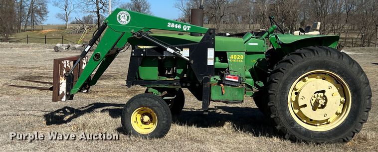 image for item KR9543 1970 John Deere 4020  tractor