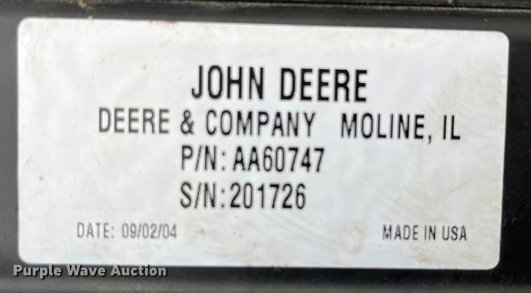 image for item LA9816 2009 John Deere 1790 planter