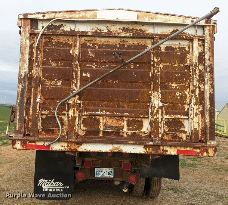 image for item LF9716 1989 White GMC WCS  grain truck