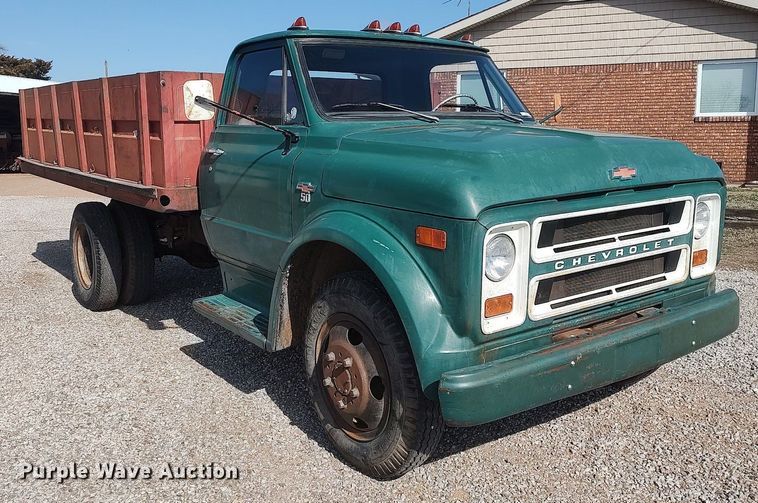 image for item LG9624 1968 Chevrolet  grain truck