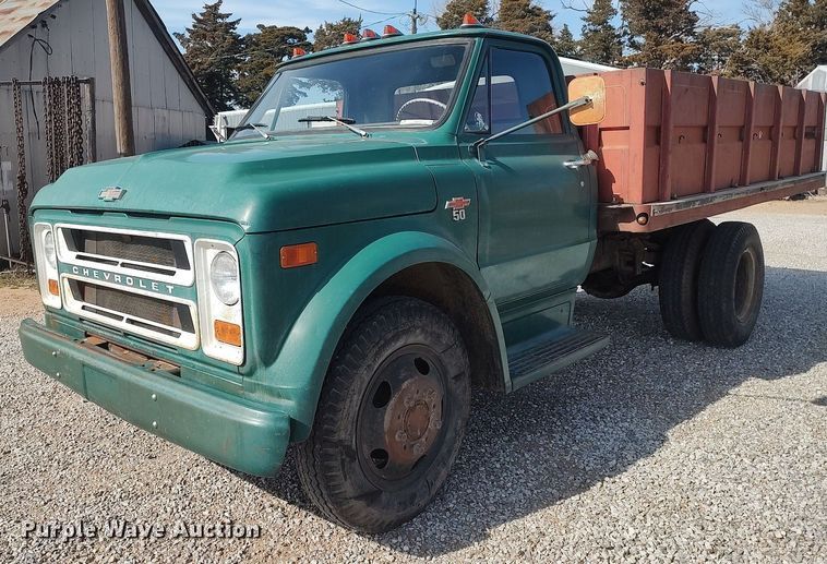 image for item LG9624 1968 Chevrolet  grain truck