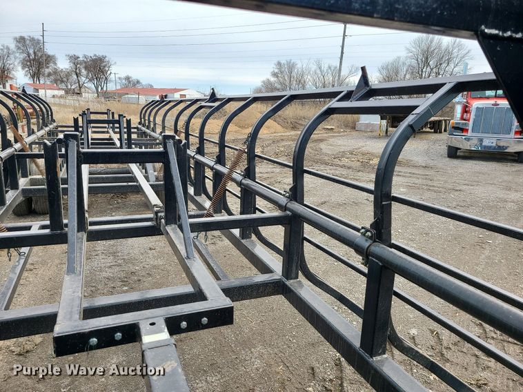 image for item LH9838 Industrias America 16x4  hay bale trailer