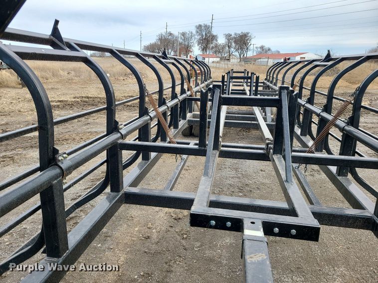 image for item LH9838 Industrias America 16x4  hay bale trailer