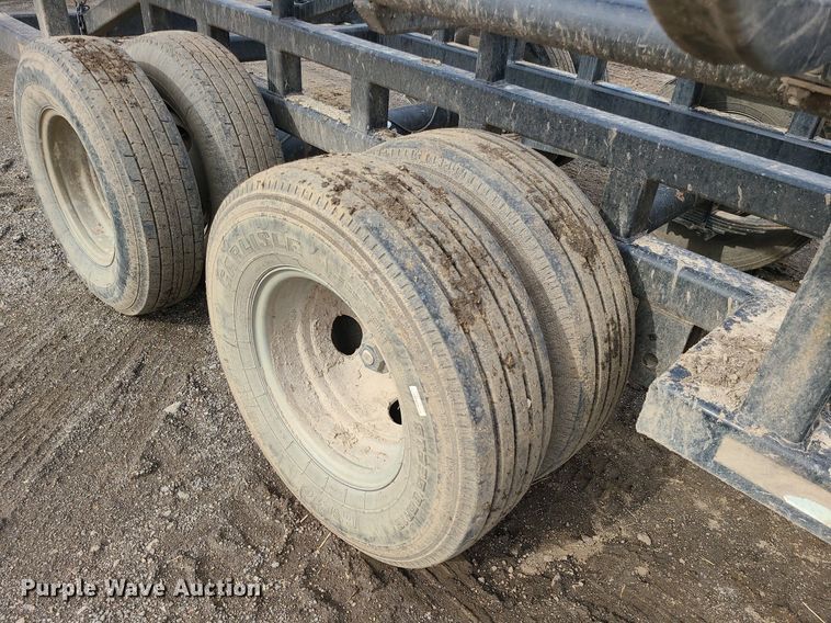 image for item LH9838 Industrias America 16x4  hay bale trailer