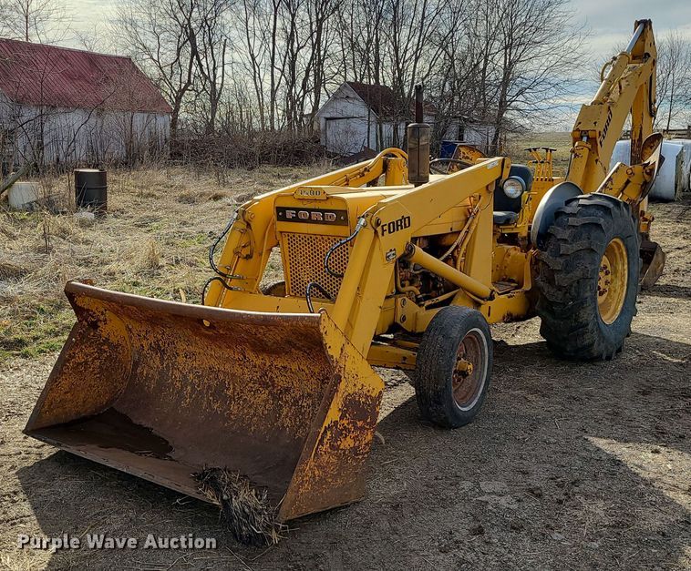 image for item LH9845 Ford 4500  backhoe