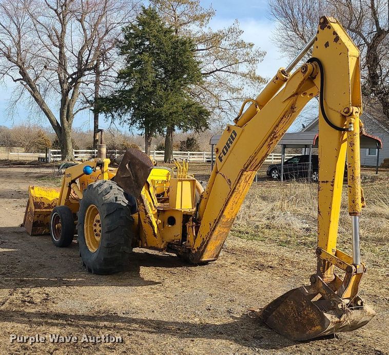 image for item LH9845 Ford 4500  backhoe