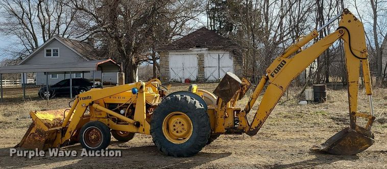 image for item LH9845 Ford 4500  backhoe