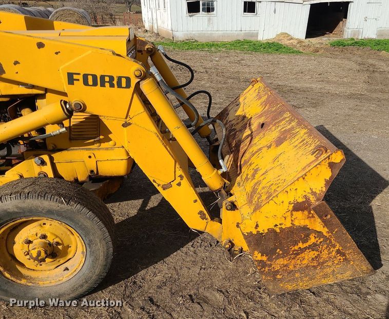image for item LH9845 Ford 4500  backhoe