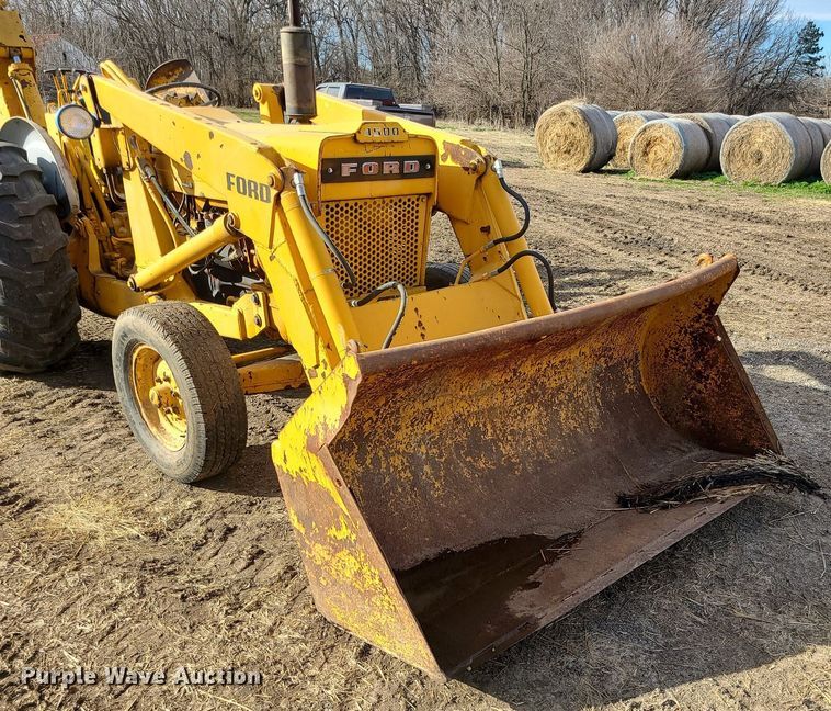 image for item LH9845 Ford 4500  backhoe