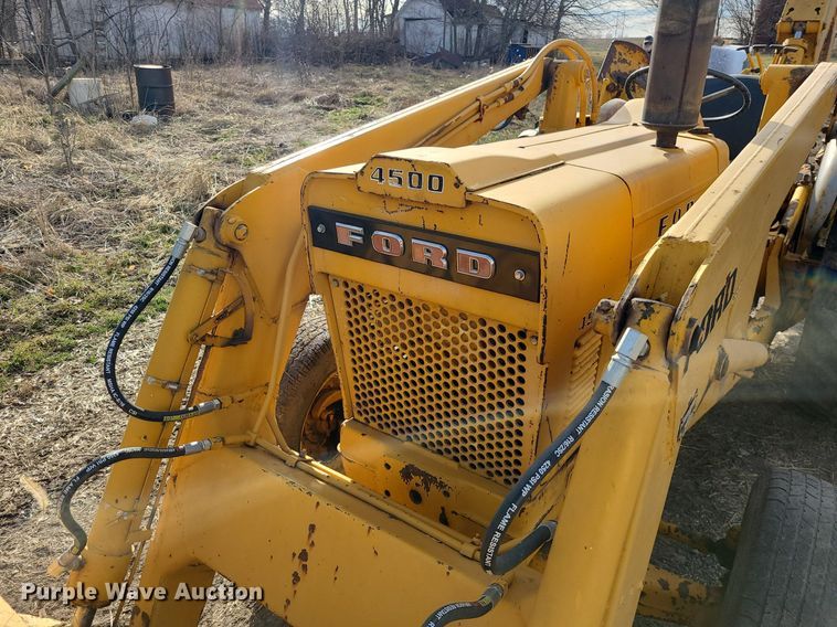 image for item LH9845 Ford 4500  backhoe
