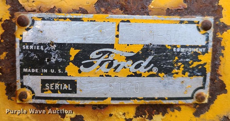 image for item LH9845 Ford 4500  backhoe