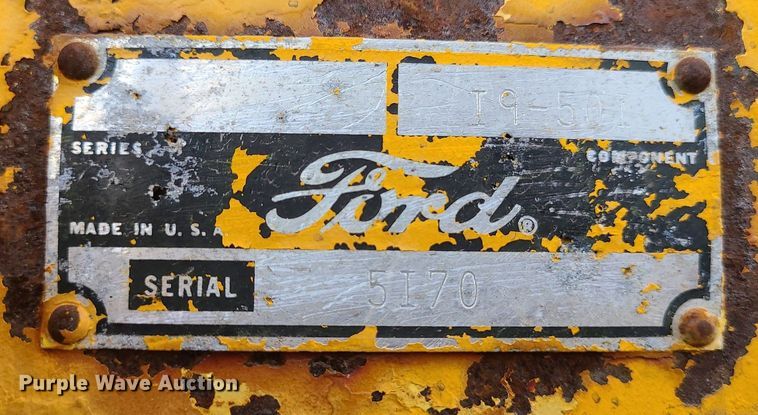 image for item LH9845 Ford 4500  backhoe