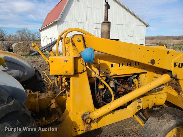 image for item LH9845 Ford 4500  backhoe