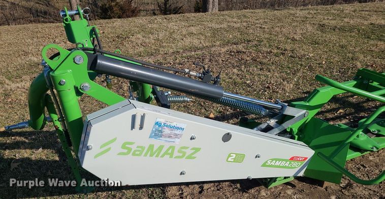 image for item LH9846 2020 Samasz Samba 280  disc mower
