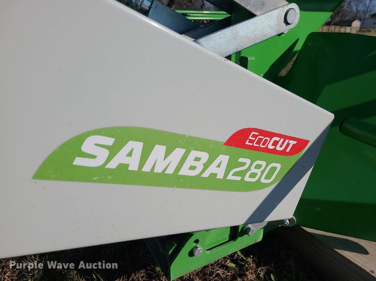 image for item LH9847 2020 Samasz Samba 280  disc mower