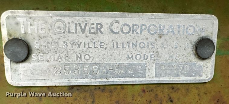 image for item LT9145 Oliver 170  manure spreader