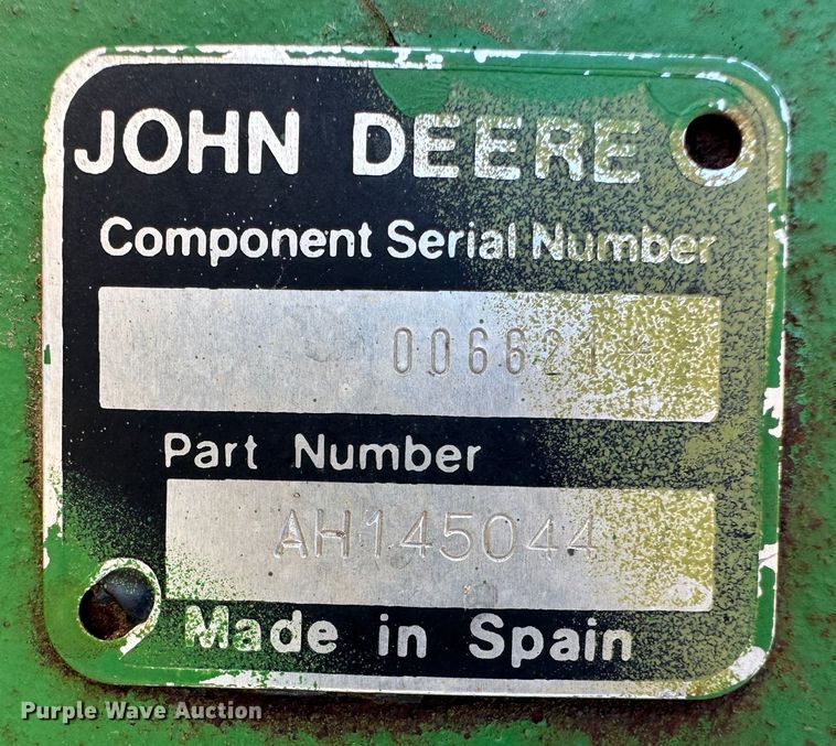 image for item LT9261 John Deere 9500  idle static hydraulic drive