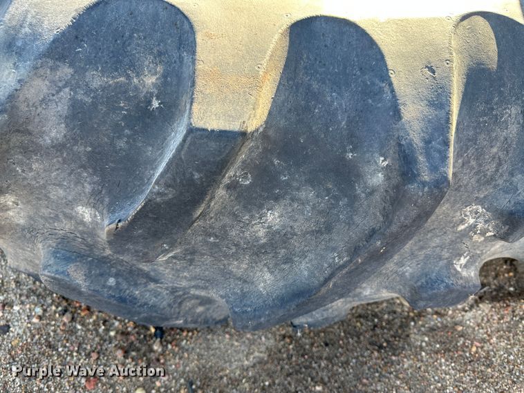 image for item LT9268 (2) 14.9-24 tires and wheels