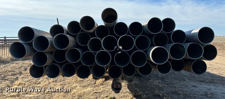 image for item LT9476 Approximately 45 joints of flood irrigation pipe