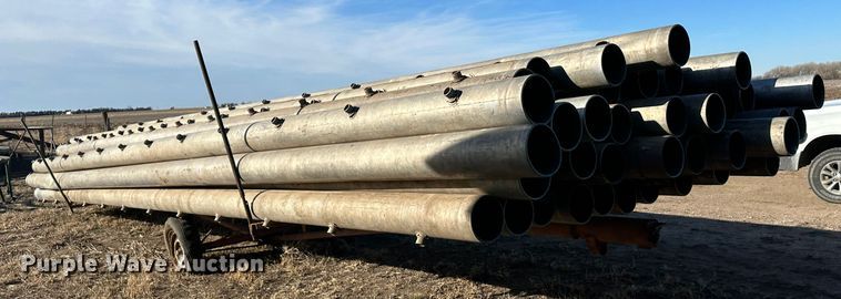 image for item LT9476 Approximately 45 joints of flood irrigation pipe
