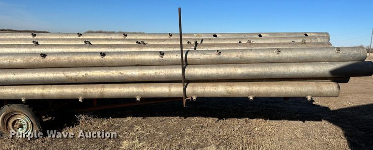 image for item LT9476 Approximately 45 joints of flood irrigation pipe