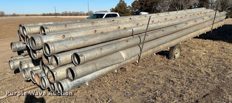 image for item LT9476 Approximately 45 joints of flood irrigation pipe