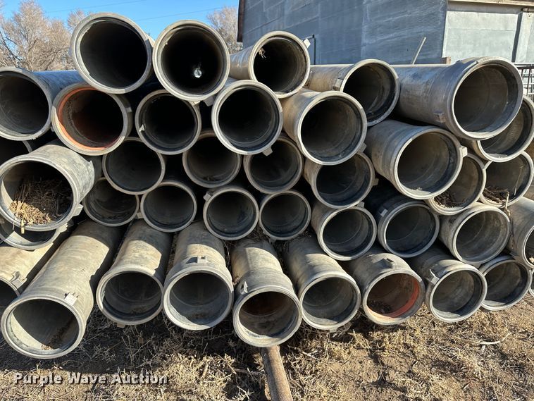 image for item LT9476 Approximately 45 joints of flood irrigation pipe