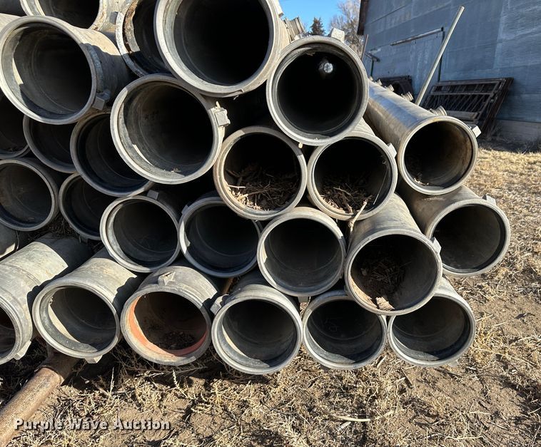 image for item LT9476 Approximately 45 joints of flood irrigation pipe