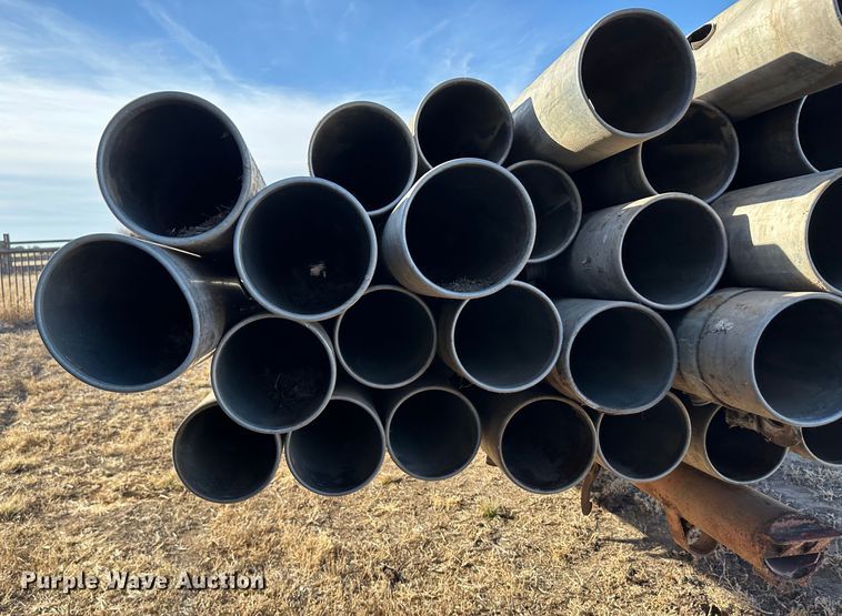 image for item LT9476 Approximately 45 joints of flood irrigation pipe