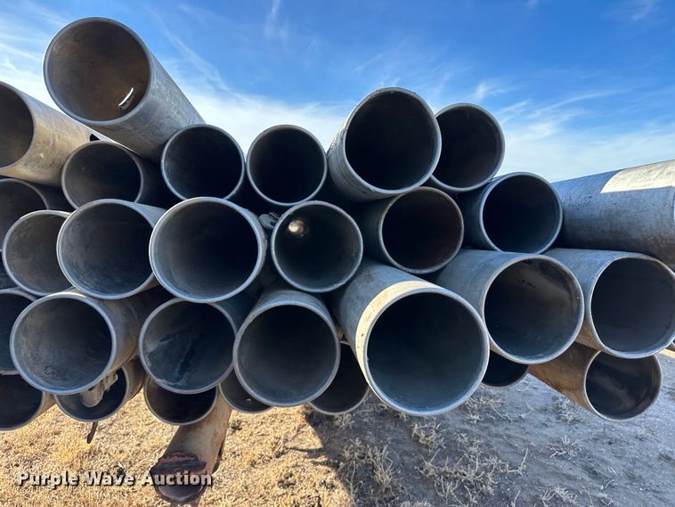 image for item LT9476 Approximately 45 joints of flood irrigation pipe