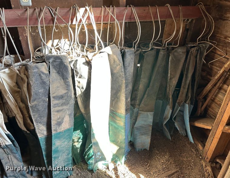 image for item LT9476 Approximately 45 joints of flood irrigation pipe