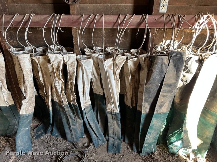 image for item LT9476 Approximately 45 joints of flood irrigation pipe