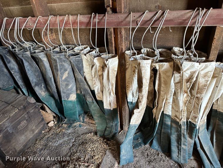 image for item LT9476 Approximately 45 joints of flood irrigation pipe