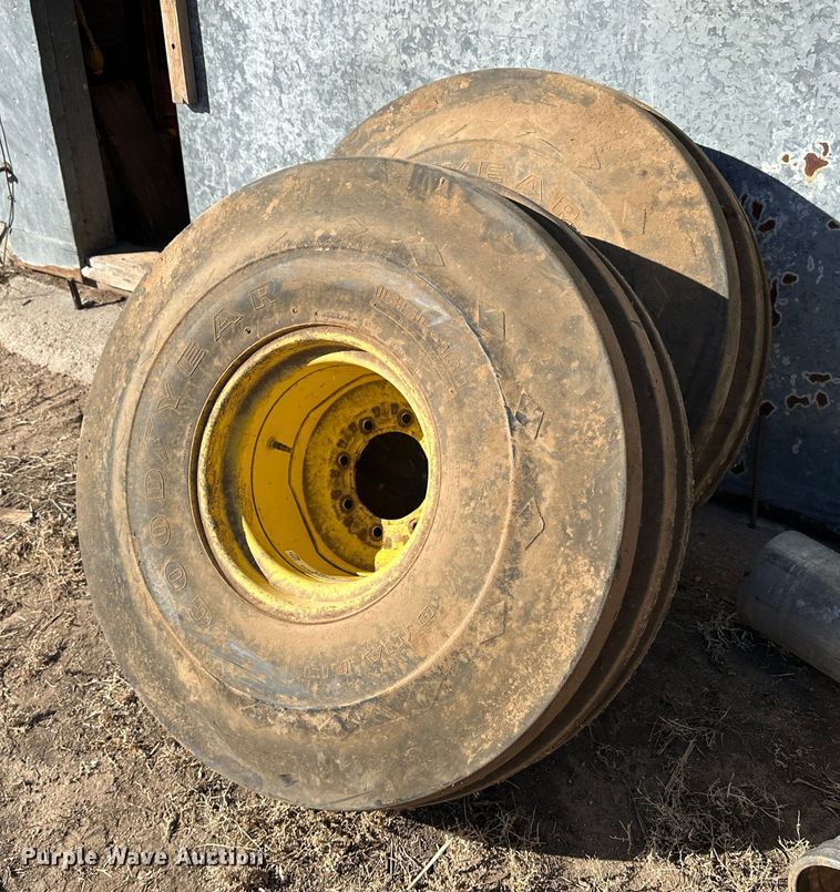 image for item LT9479 (2) 16.5L-16.1 tires and wheels