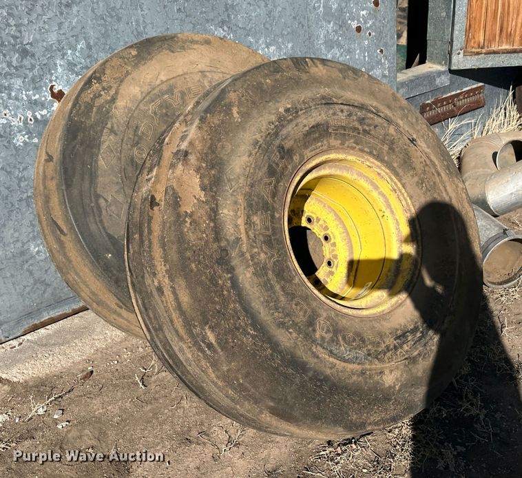 image for item LT9479 (2) 16.5L-16.1 tires and wheels