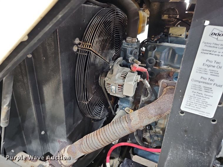 image for item MC9646 2012 Doosan C185WKUB-T4I  air compressor