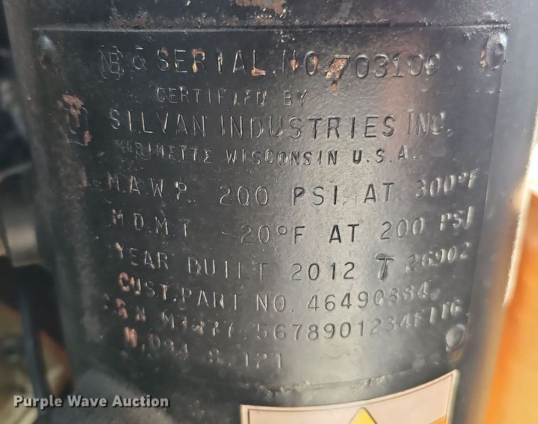 image for item MC9646 2012 Doosan C185WKUB-T4I  air compressor