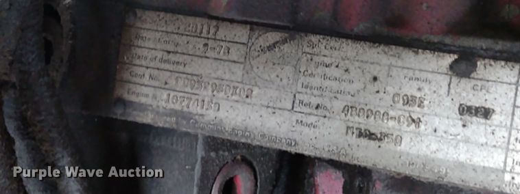 image for item MD9443 1979 International Transtar II  grain truck