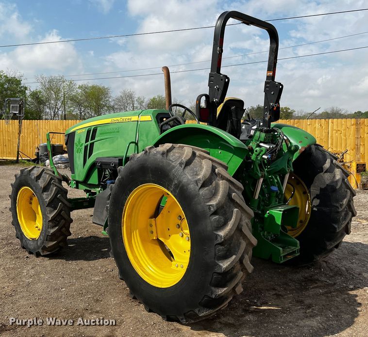 image for item MF9820 2014 John Deere 5100M  MFWD tractor