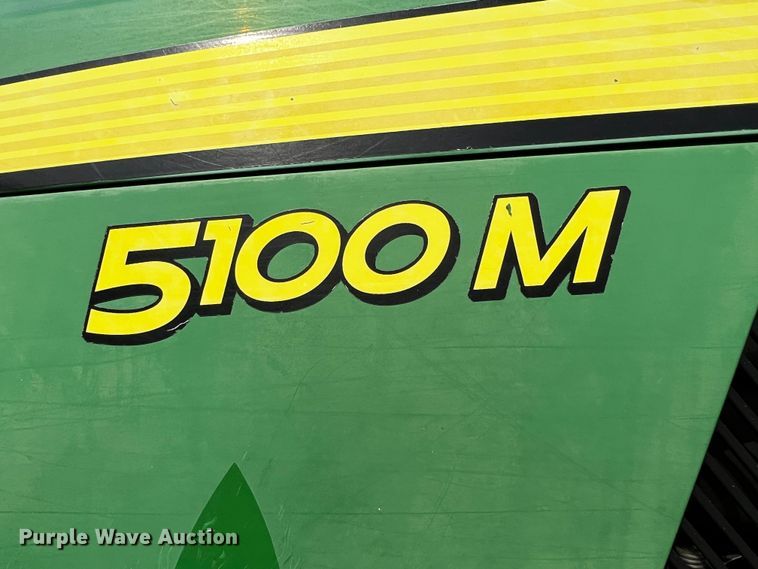image for item MF9820 2014 John Deere 5100M  MFWD tractor