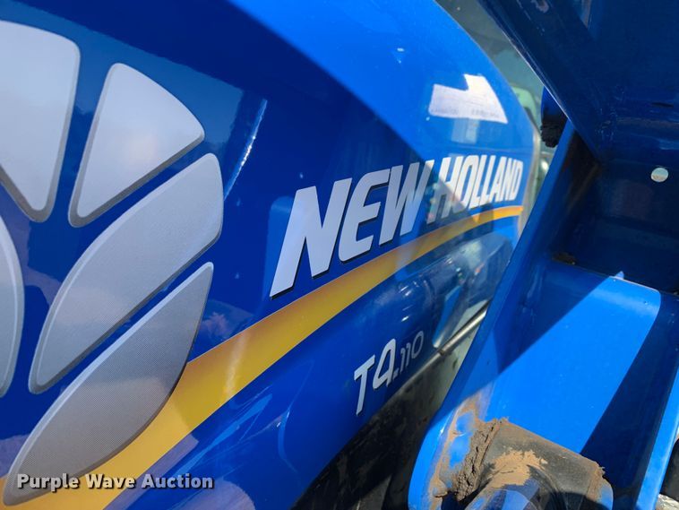 image for item MM9779 2017 New Holland T4.110  MFWD tractor