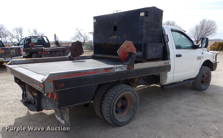 image for item MP9156 2010 Dodge Ram 3500HD  bale bed pickup truck